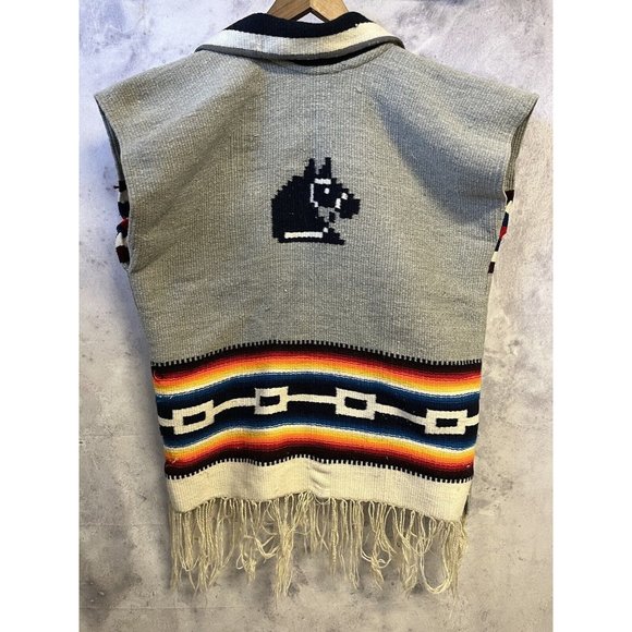 Vintage Jackets & Coats Vintage Horse Blanket Poncho Adult Large